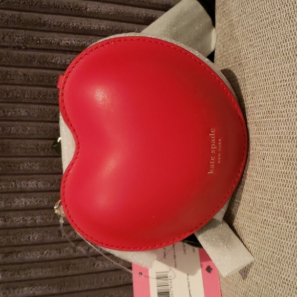 Kate Spade Novelty Picnic micro cherry crossbody handbag purse - Picture 7 of 8